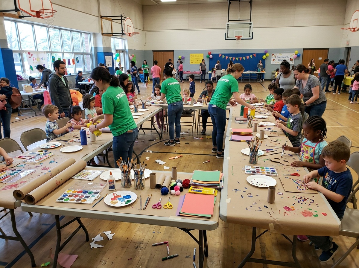 Location atelier créatif enfants - zone créativité événement